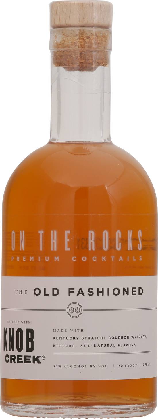 On the Rocks Crafted Knob Greek Old Fashioned Cocktails (375 ml)