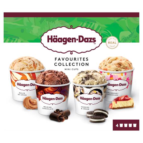 Häagen-Dazs Favourites Collection Ice Cream Minicups (380ml)