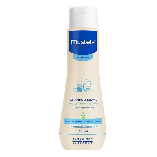 Mustela shampoo suave (botella 500 ml)