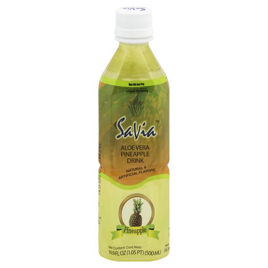 Savia Aloe Vera Pineapple Drink (16.9 fl oz)