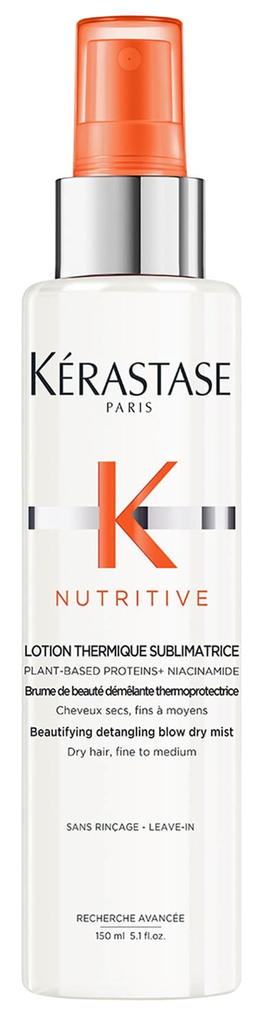 KéRastase Nutritive Heat Protecting Leave-In Spray for Dry Hair 5.1 oz / 150 ml