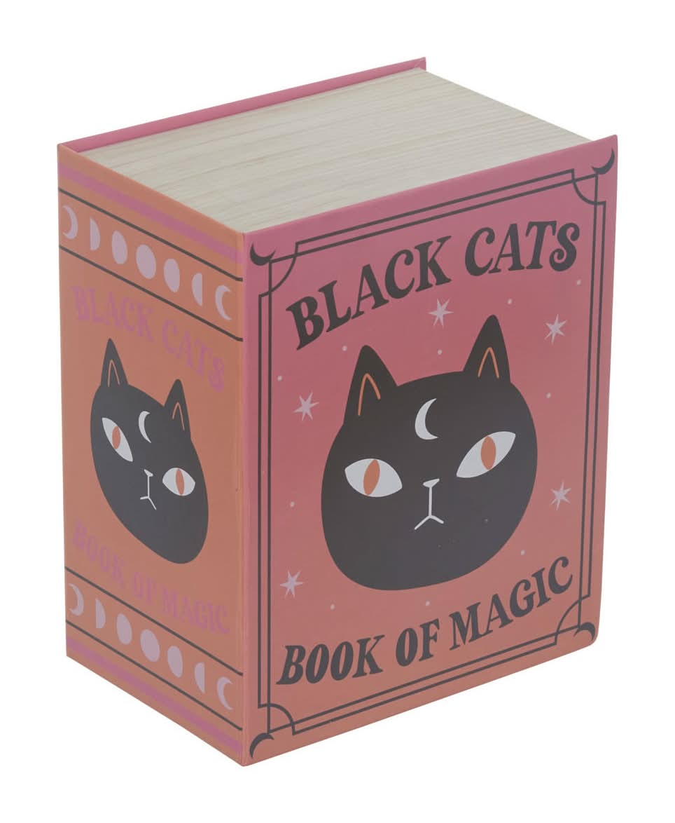 Halloween Book Shaped Storage Decor Boxes Large 3 Assorted Styles