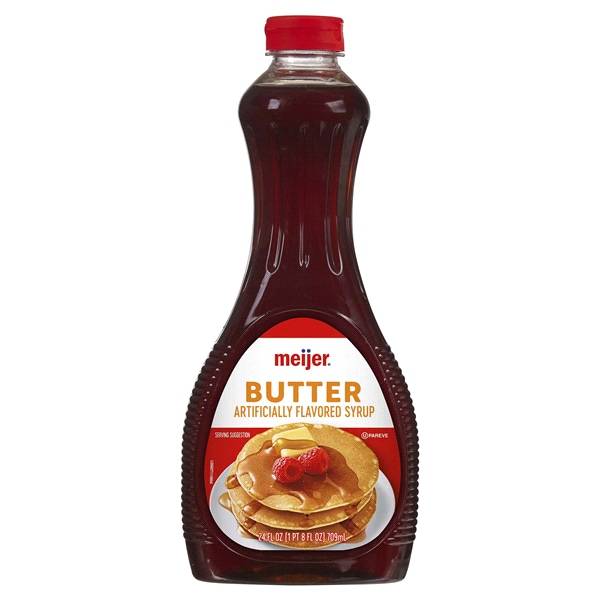 Meijer Butter Flavored Syrup (24 oz)