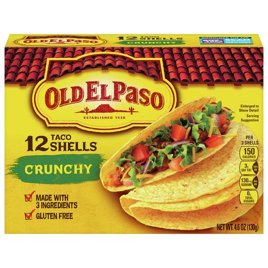 Old El Paso Crunchy Taco Shells (12 ct)