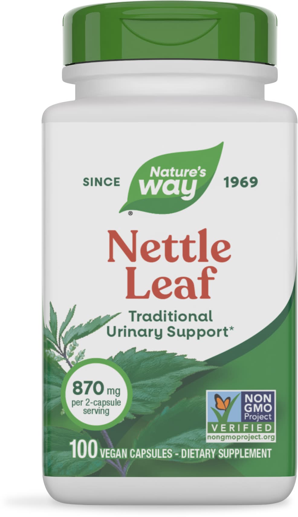 Nature's Way Nettle Leaf 870 mg Capsules (3.2 oz)