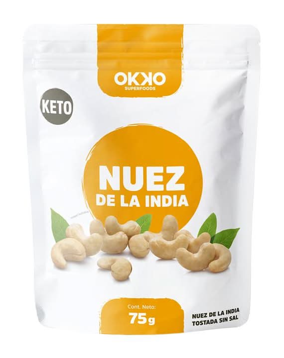OKKO · Nuez de la india tostada sin sal (75 g)