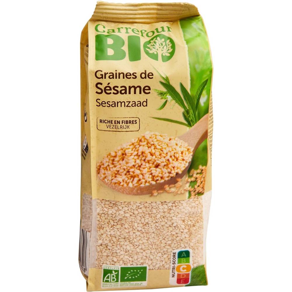 Carrefour Bio - Graines de sésame