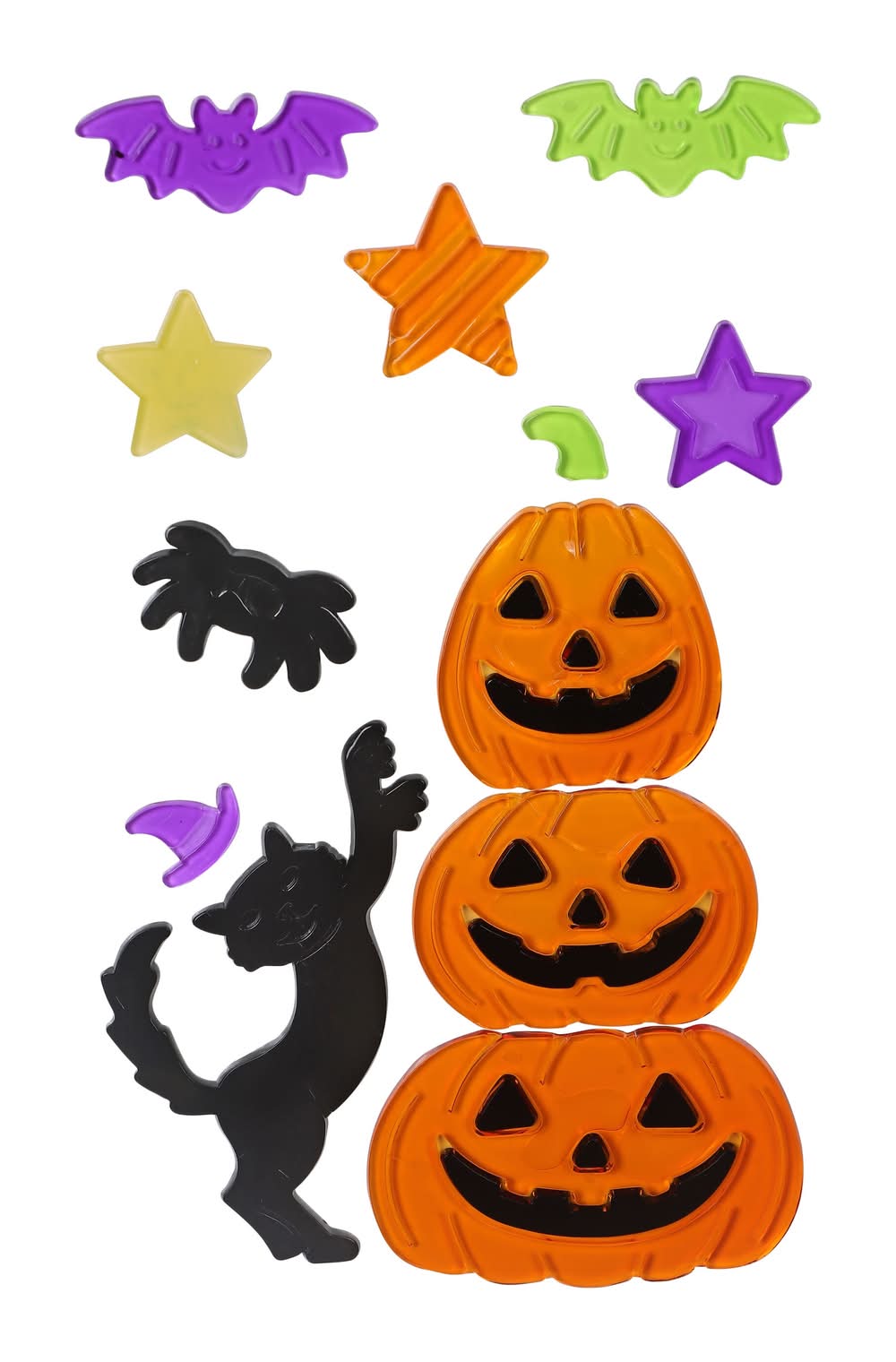 Haunted Living 9.45-in Hanging Pumpkin Window cling