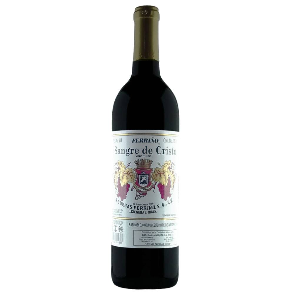 Ferriño vino tinto sangre de cristo (750 ml)