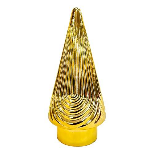 Short Cone Glass Christmas Tree Gold - Threshold™