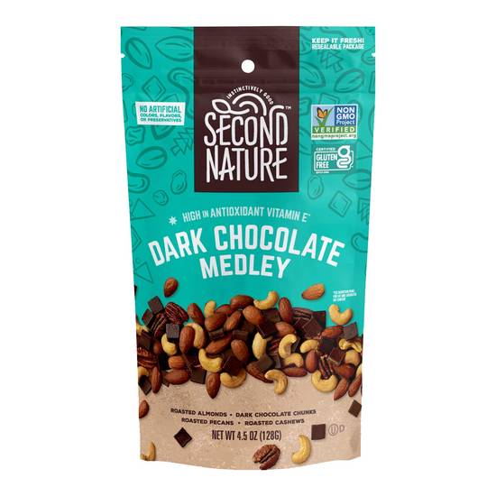 Second Nature Dark Chocolate Medley 4.5oz