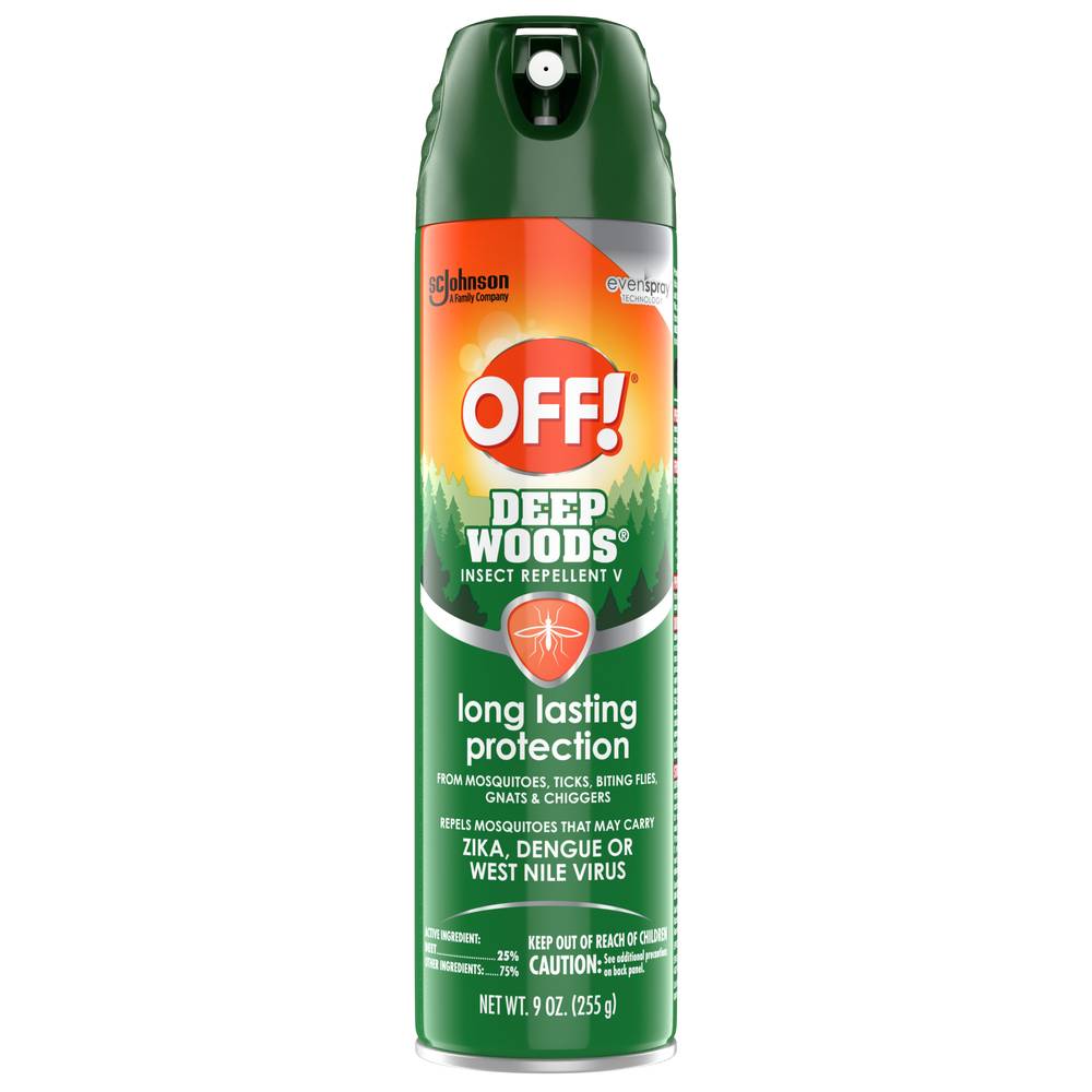 OFF! Deep Woods Insect Repellent Defense From Mosquitoes (9 oz)