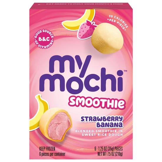 My/Mochi Strawberry Banana Smoothie ( ct)