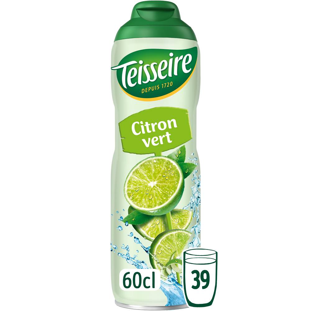 Teisseire - Sirop citron vert 39 verres