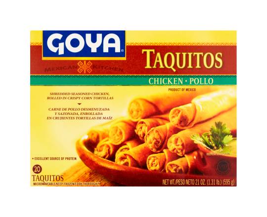 Goya Mexican Kitchen Taquitos Chicken Pollo