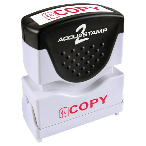 Accu-Stamp Shutter Pre-Inked One-Color Copy Stamp