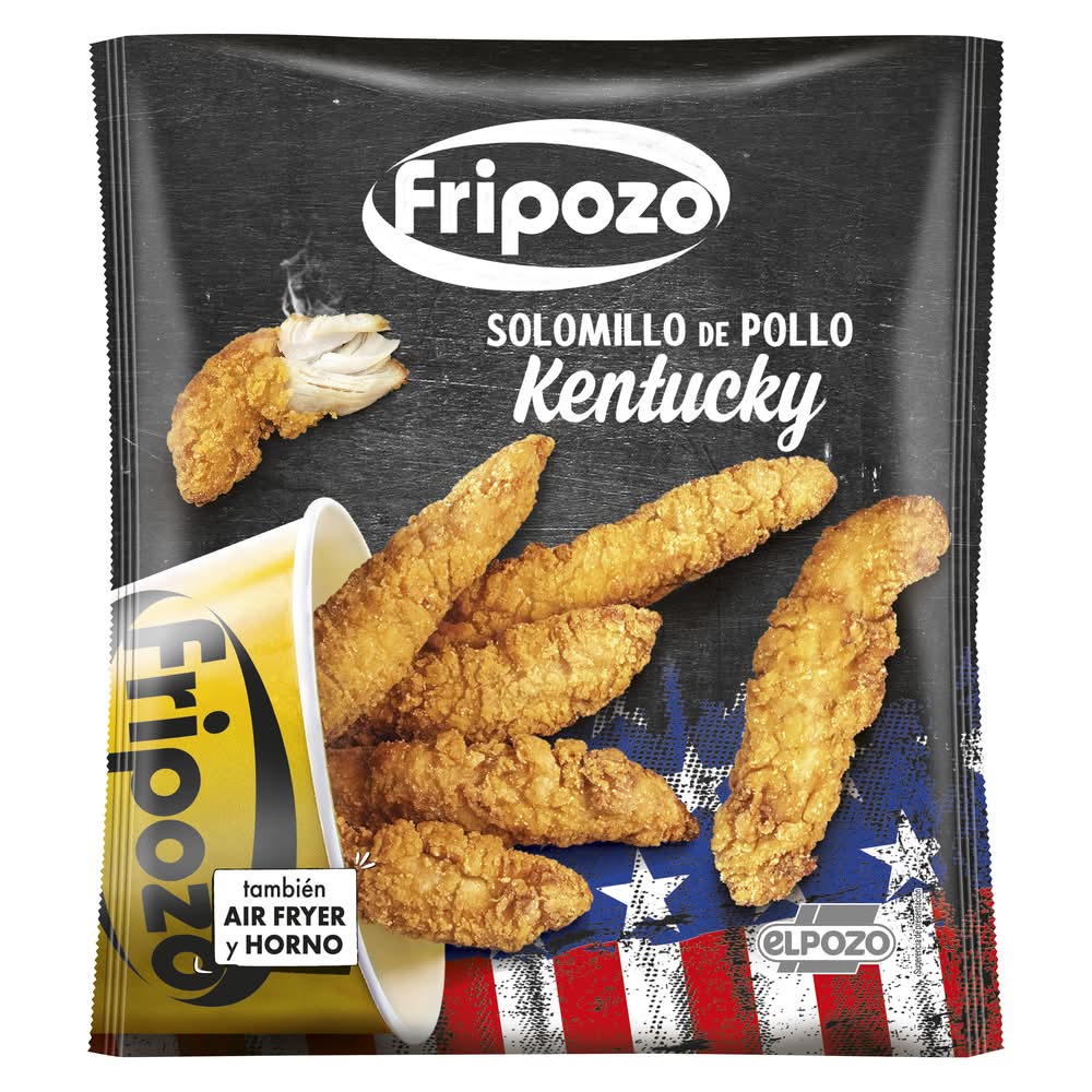 Solomillo de pollo kentucky · Fripozo (250 g)