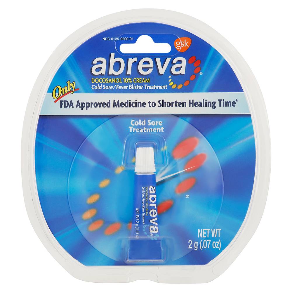 Abreva Cold Sore/Fever Blister Treatment (2 g)