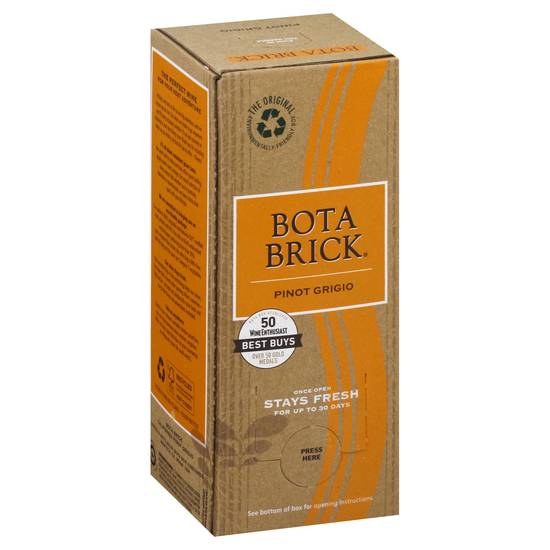 Bota Brick California Pinot Grigio White Wine (1.5 L)