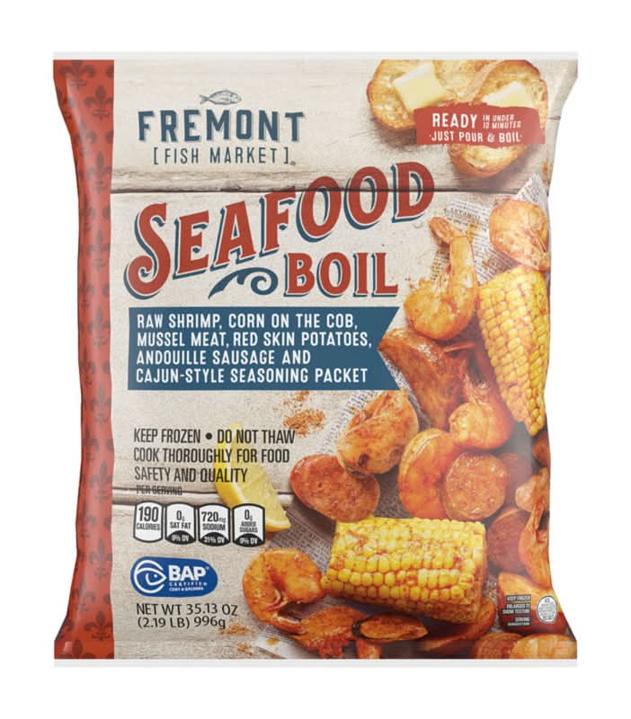 Fremont Fish Market Frozen Seafood Boil Meal Kit (35.13 oz)