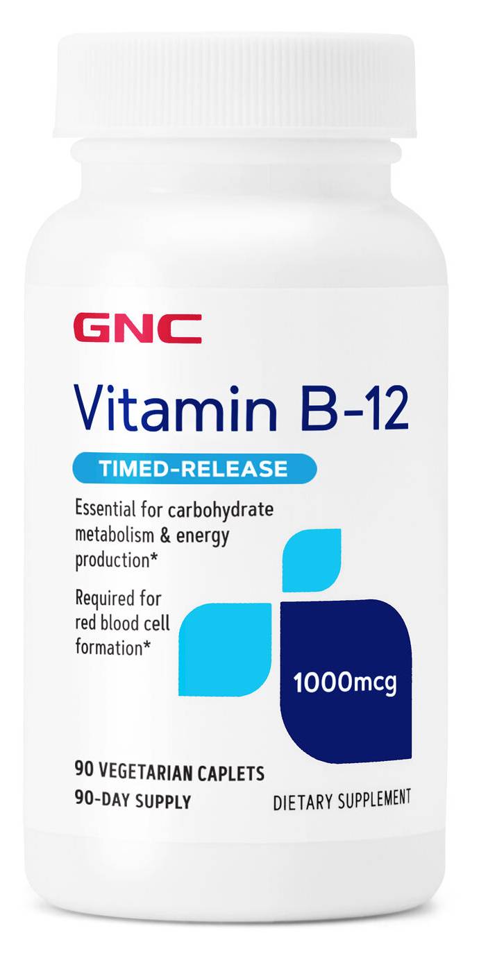 GNC Vitamin B-12 1000 Mcg (90 ct)