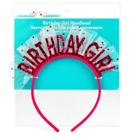 Way to Celebrate! Birthday Girl Tulle Head Bopper