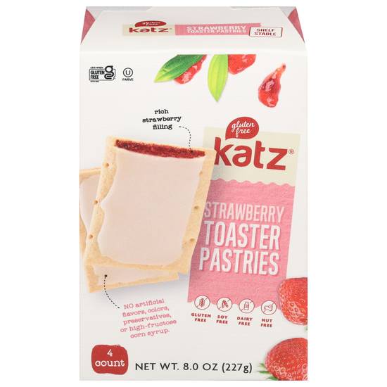 Katz Gluten Free Toaster Pastries (strawberry)