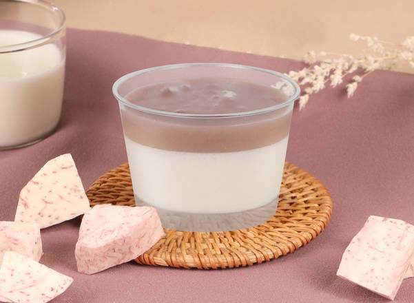 許慶良厚厚芋泥鮮奶酪-單杯 Panna Cotta with Taro Paste-Single