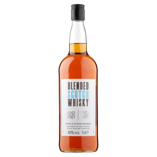 Co-Op Blended Scotch Whisky Oak Aged 3 Years 1 Litre