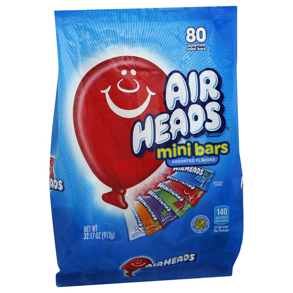 Airheads Mini Bars Assorted Flavors Candy (2.01 lbs)