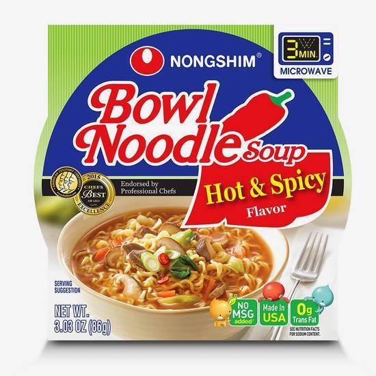 Nong Shim Noodle Bowl
