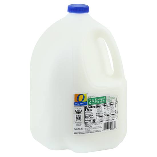 O Organics Organic 2% Reduced Fat Milk (1 gal)