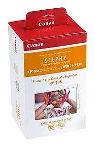 Canon RP108 Photo Ink Standard Yield Ink Cartridge, Bundle (8568B001)