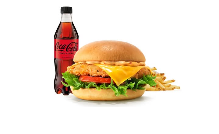 Crispy Chicken 'n' Cheese w zestawie