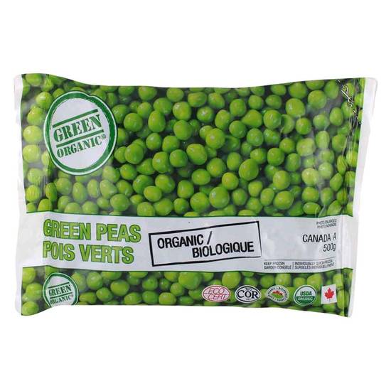 Green Organic Organic Green Peas (500 g)