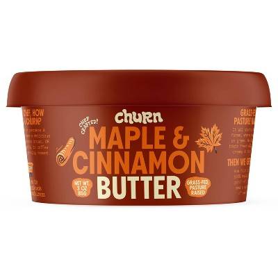 Churn Maple & Cinnamon Butter - 3oz