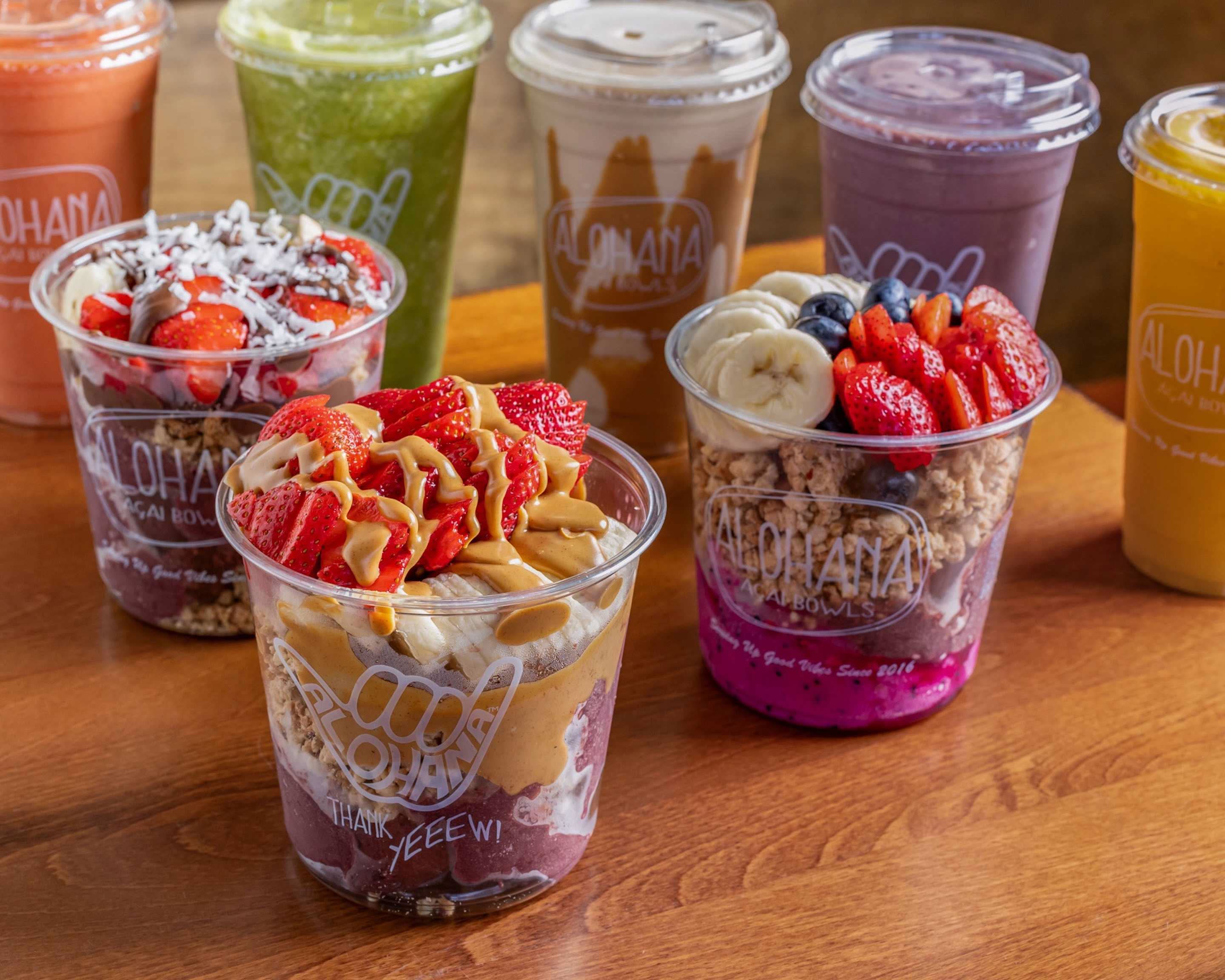 Alohana Açaí Bowls & Coffee (Laguna Beach) Menu Laguna Beach