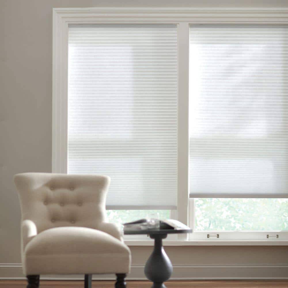 Home Decorators Collection Snow Drift Cordless Light Filtering Cellular Shades For Windows - 34 In W X 72 In L (Actual Size 33.75 In W X 72 In L)