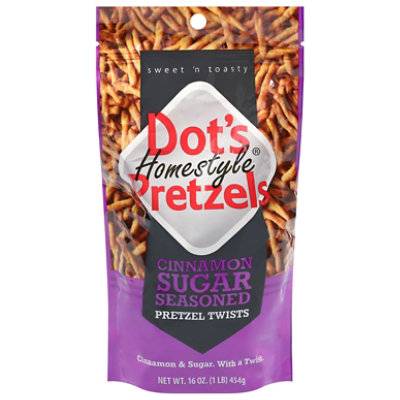 Dot's Homestyle Snacks Homestyle Cinnamon Sugar Pretzels