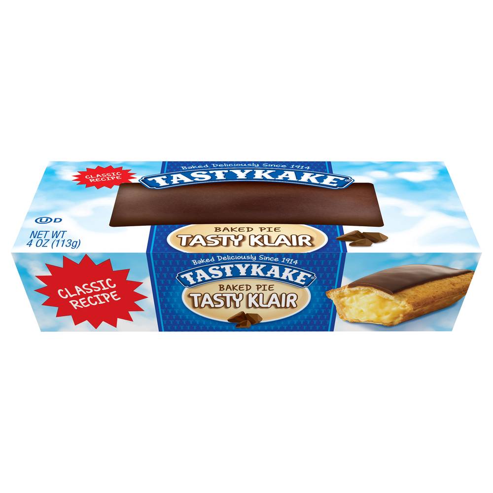 Tastykake Tasty Klair Classic Recipe Baked Pie