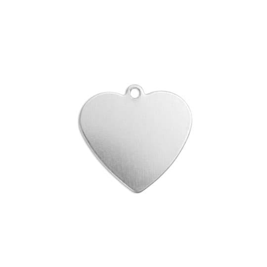 Impressart Aluminum Heart With Ring Stamping Blanks