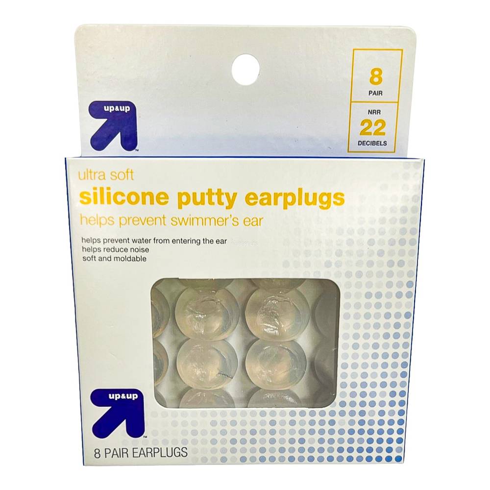 Hearos Ultra Soft Silicone Putty Earplugs - 8 Pair