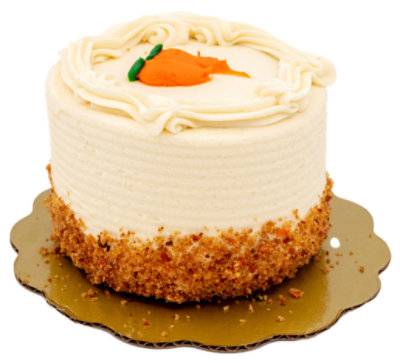 Carrot Cake 4 Inch 2 Layer - Ea