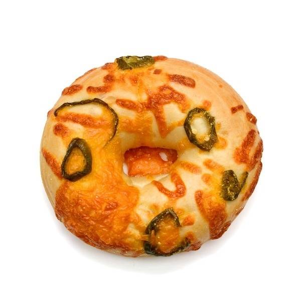 Jalapeno Cheddar Bagel