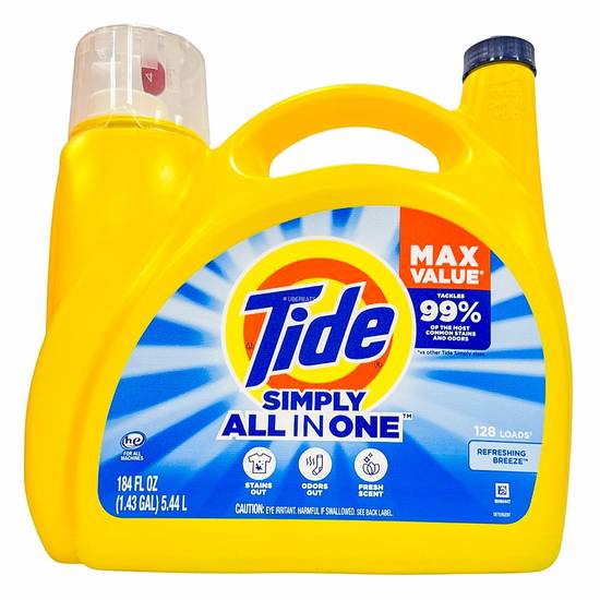 Tide Simply Refreshing Breeze Liquid Laundry Detergent