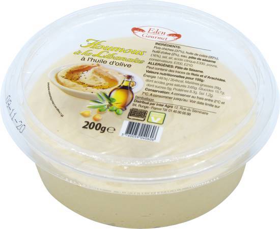 Houmous libanais 200g