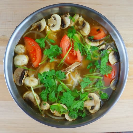 Tom Yum Kai Soup