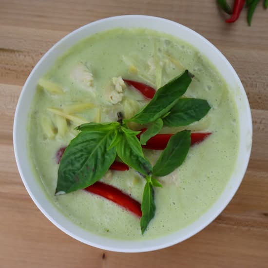 Vegetarian Green Curry