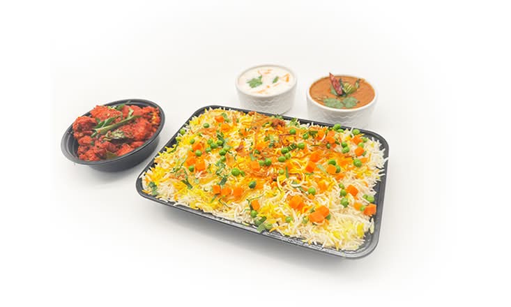 VEGETABLE DUM BIRYANI - FAMILY PACK