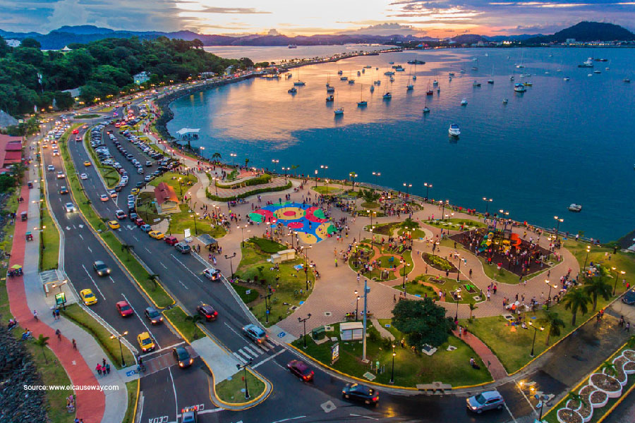 El Muelle del Causeway al atardecer